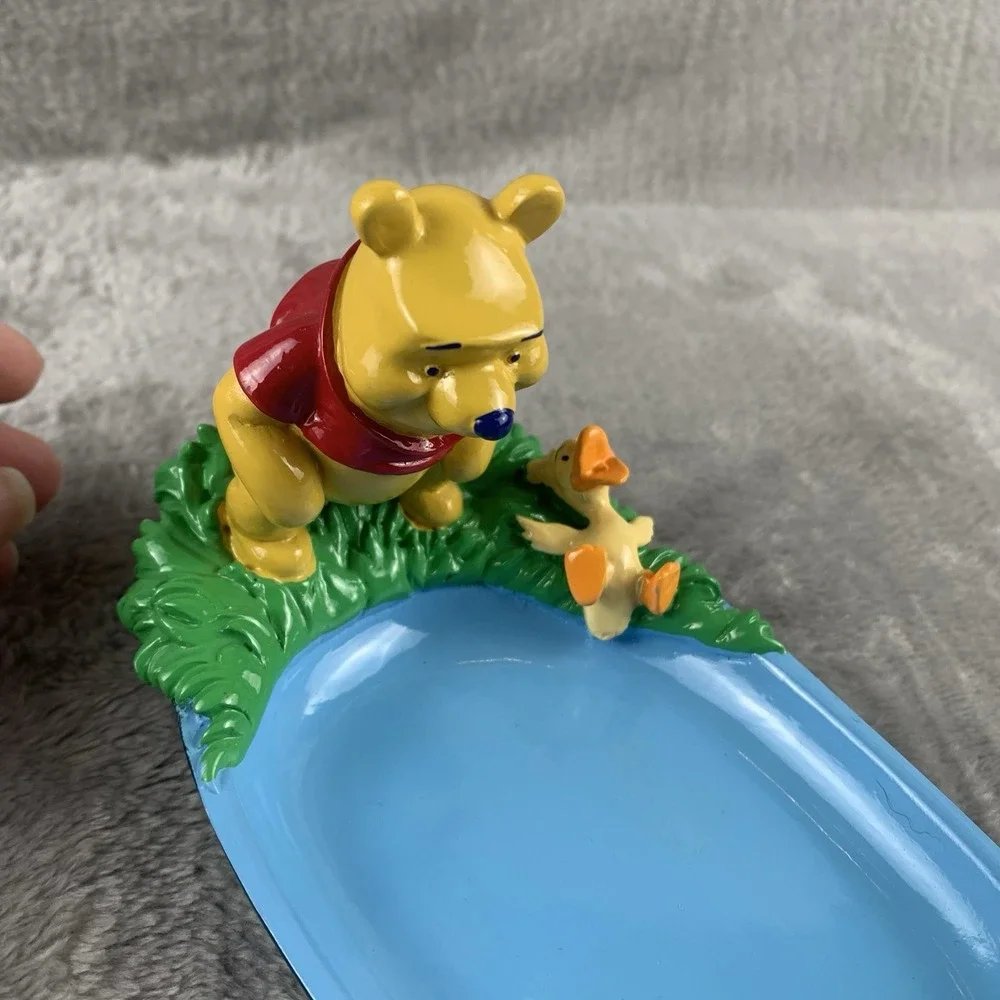 Disney Winnie the Pooh Pond Ducks Soap Dish Vintage A.A. Milne E.H. Shepard